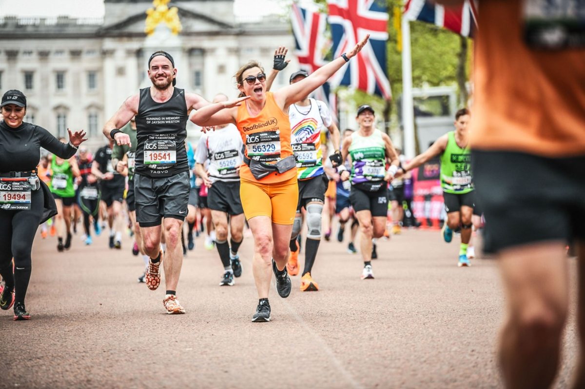 Run the TCS London Marathon 2026 Deafblind UK