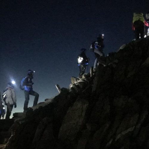 Ben Nevis Night Trek Deafblind UK