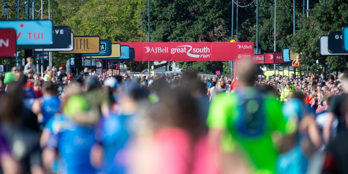 AJ Bell Great South Run 2024 Deafblind UK