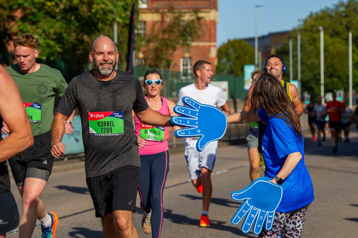 AJ Bell Great South Run 2024 Deafblind UK