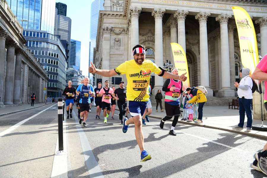 London Landmarks Half Marathon 2025 Deafblind UK