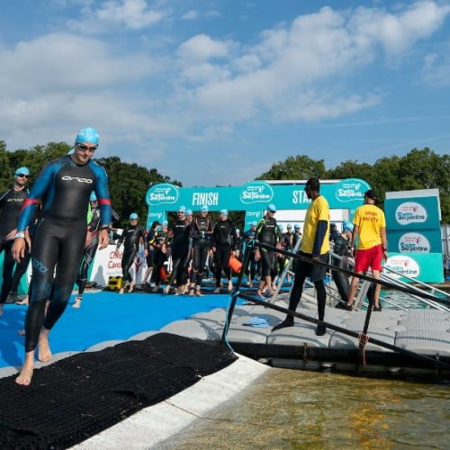 Swim Serpentine 2024 Deafblind UK