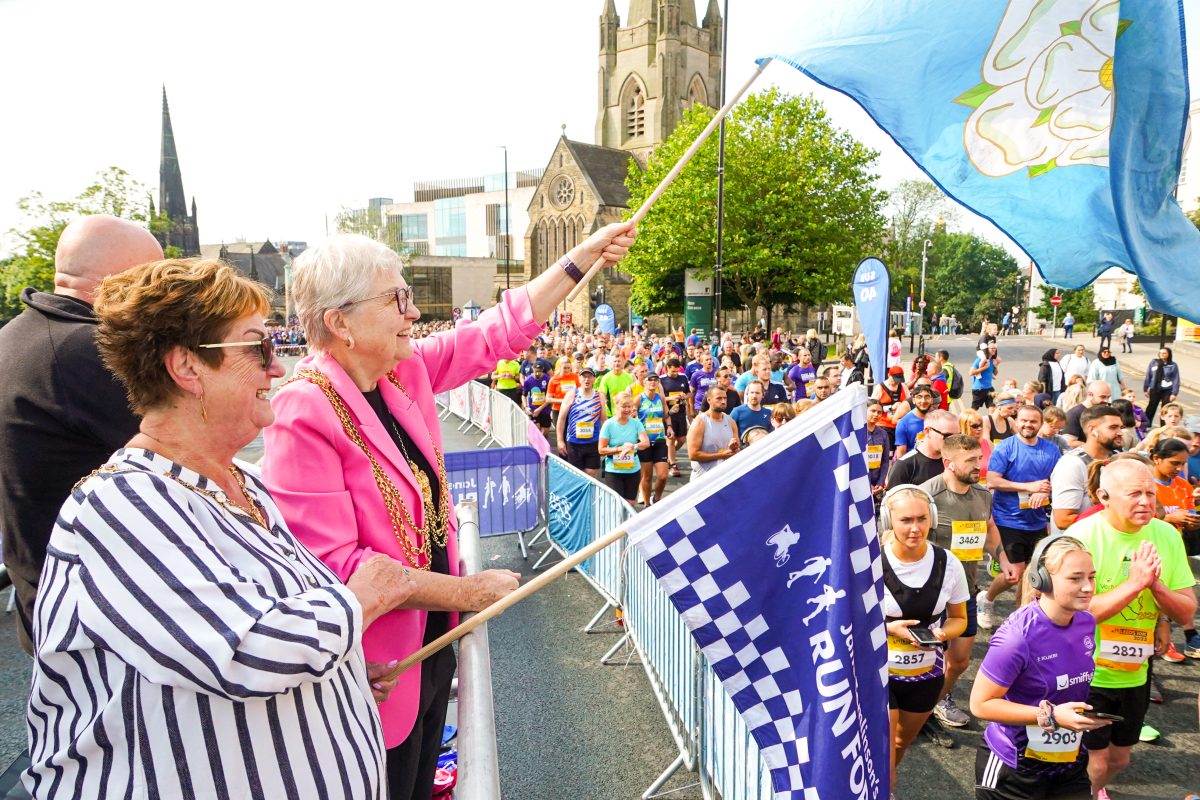 Rob Burrow Leeds Marathon 2025 Deafblind UK