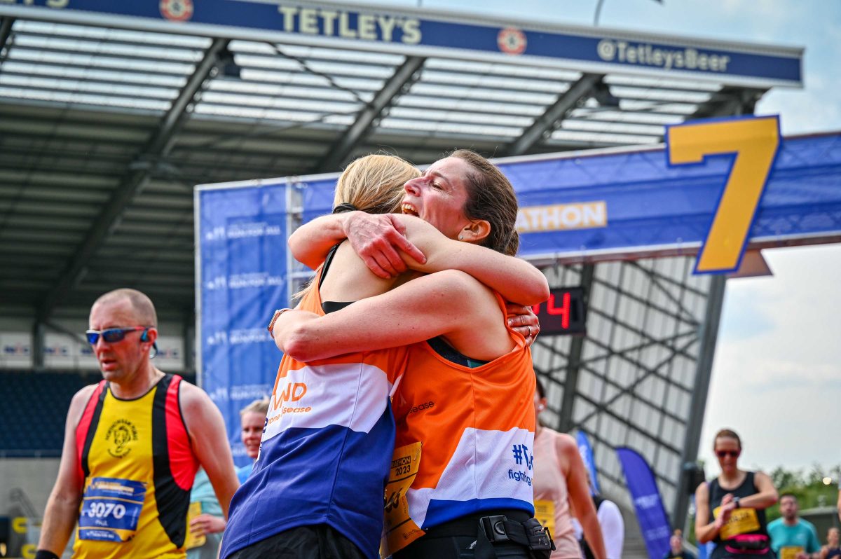 Rob Burrow Leeds Marathon 2025 Deafblind UK