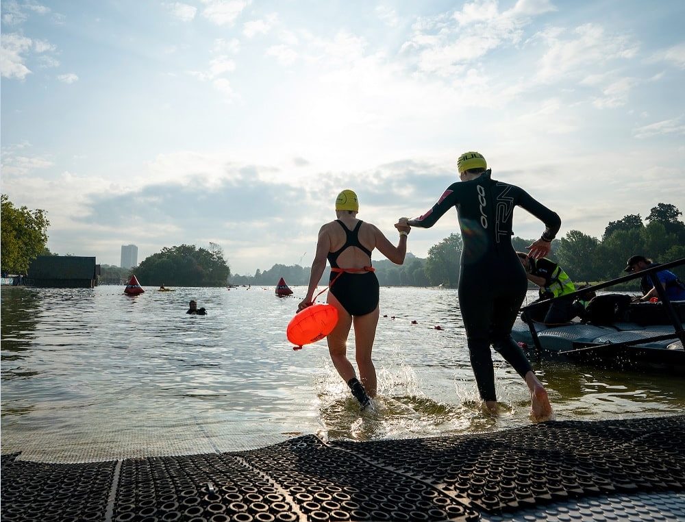 Swim Serpentine 2024 Deafblind UK