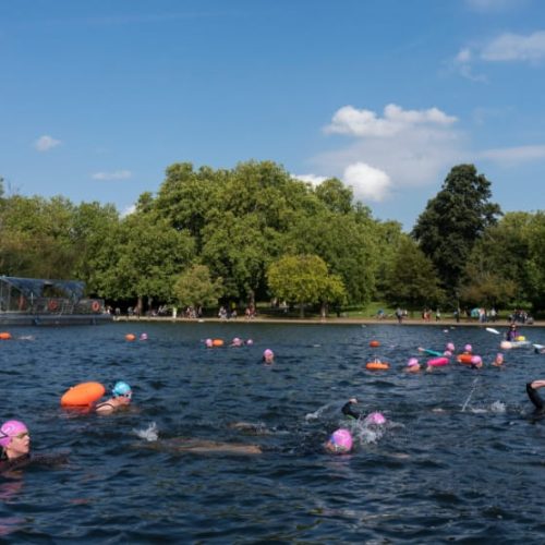 Swim Serpentine 2024 Deafblind UK