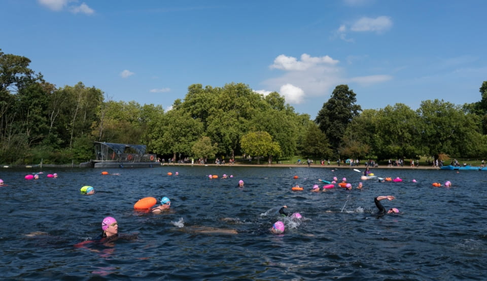 Swim Serpentine 2025 Deafblind UK