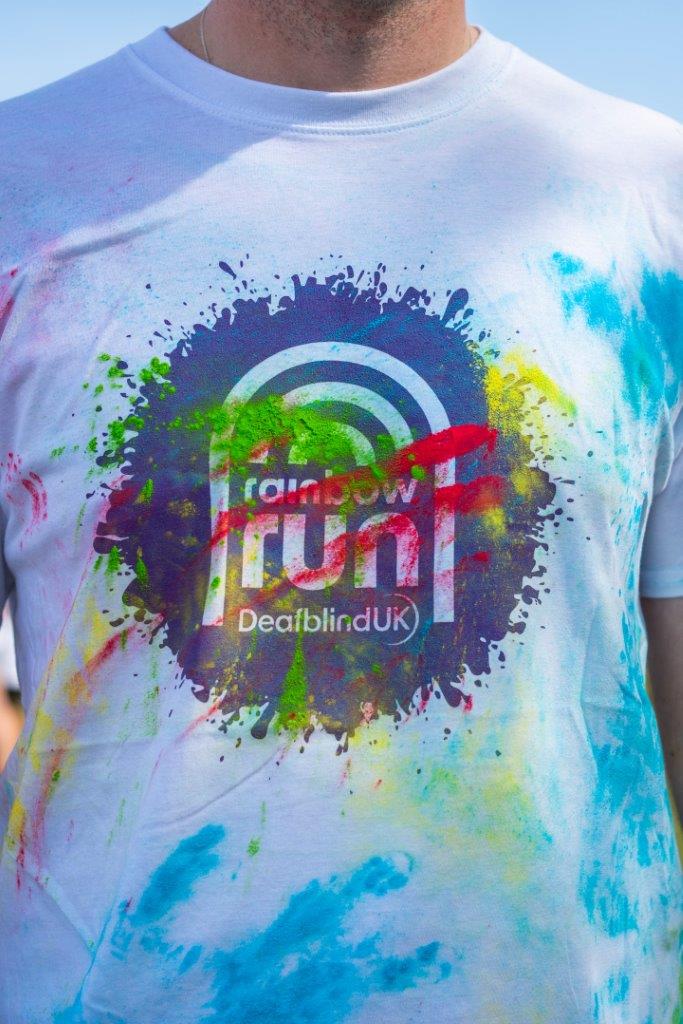 Hundreds run the rainbow for Deafblind UK Deafblind UK