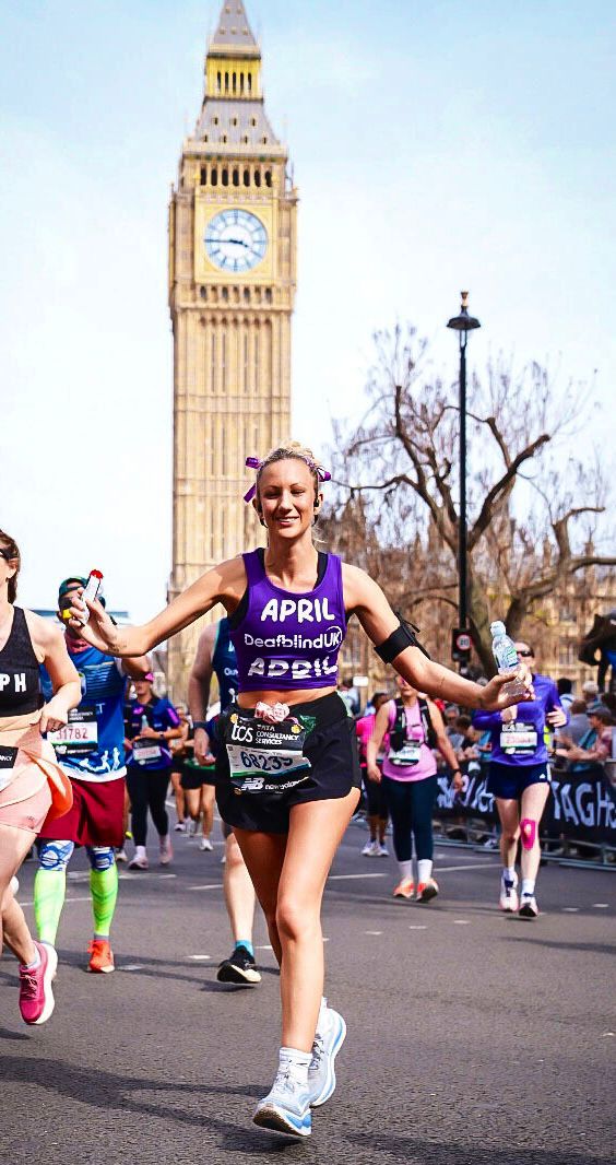 Run the TCS London Marathon 2026 Deafblind UK