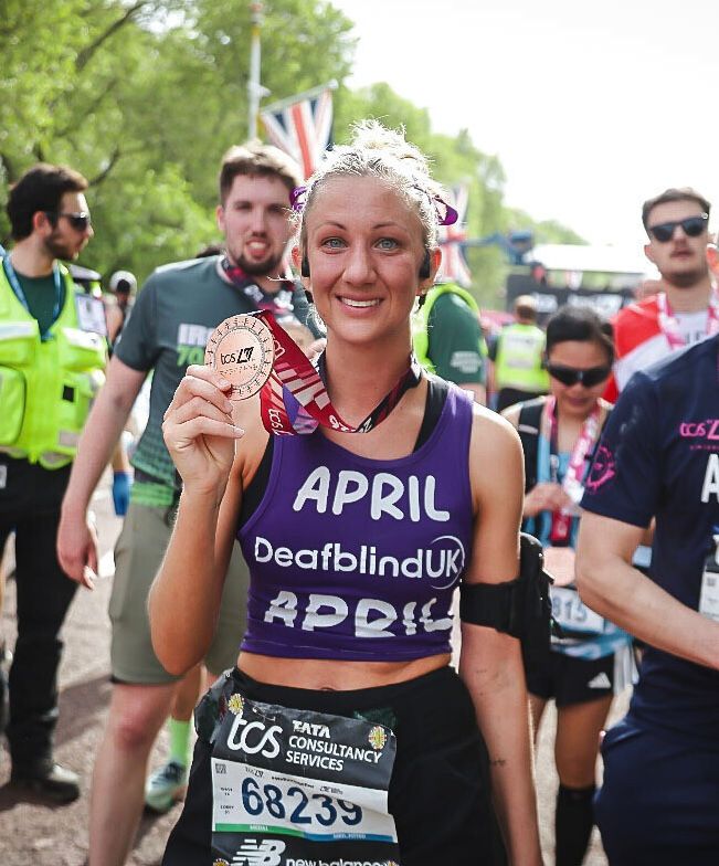 Run the TCS London Marathon 2025 Deafblind UK